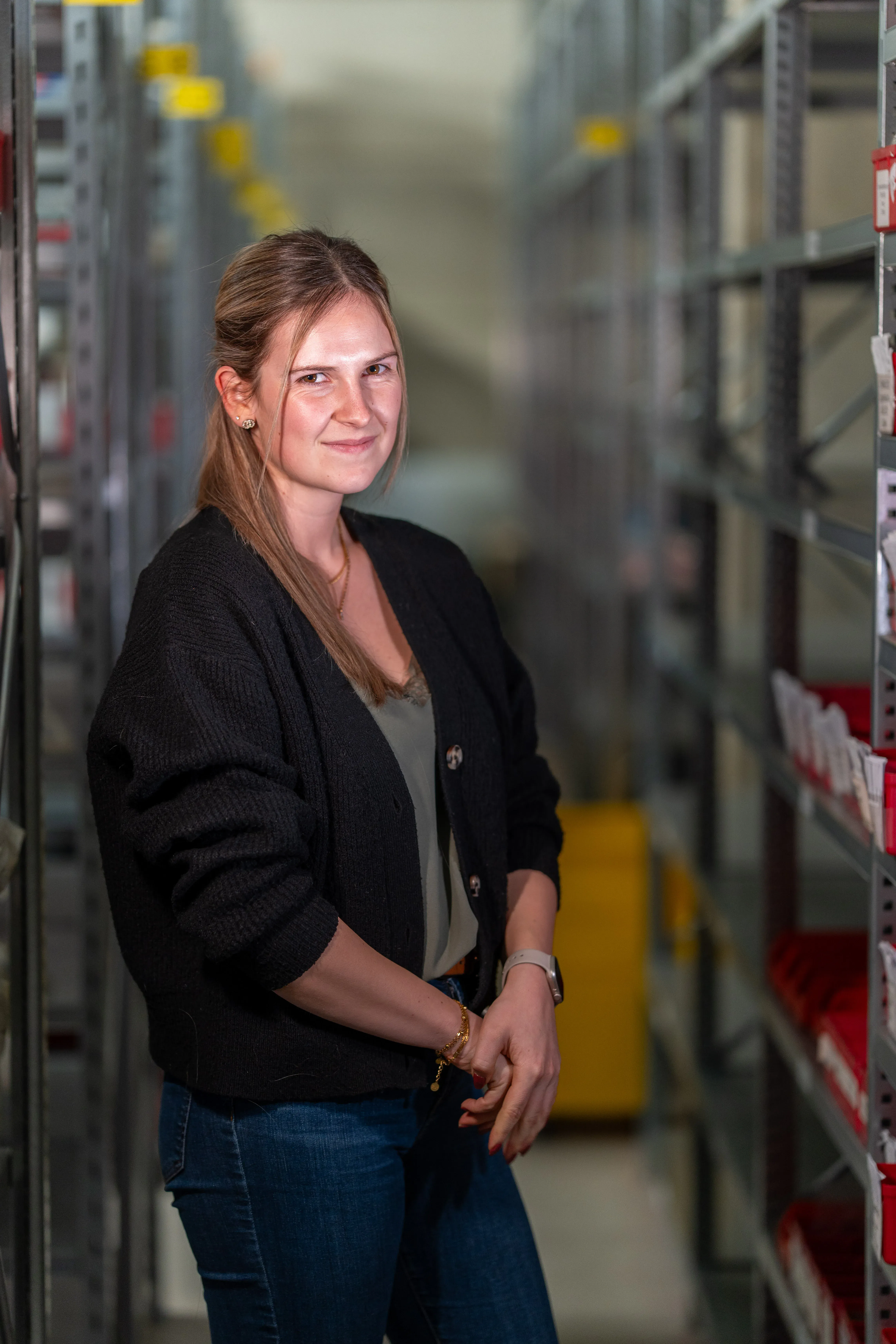 Auszubildende in der Lagerlogistik bei Homanit